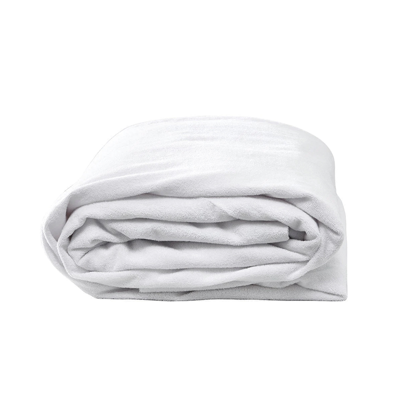 50/50 Polyester bomull 180 gsm Terry håndkle vanntett hotellmadrassbeskytter