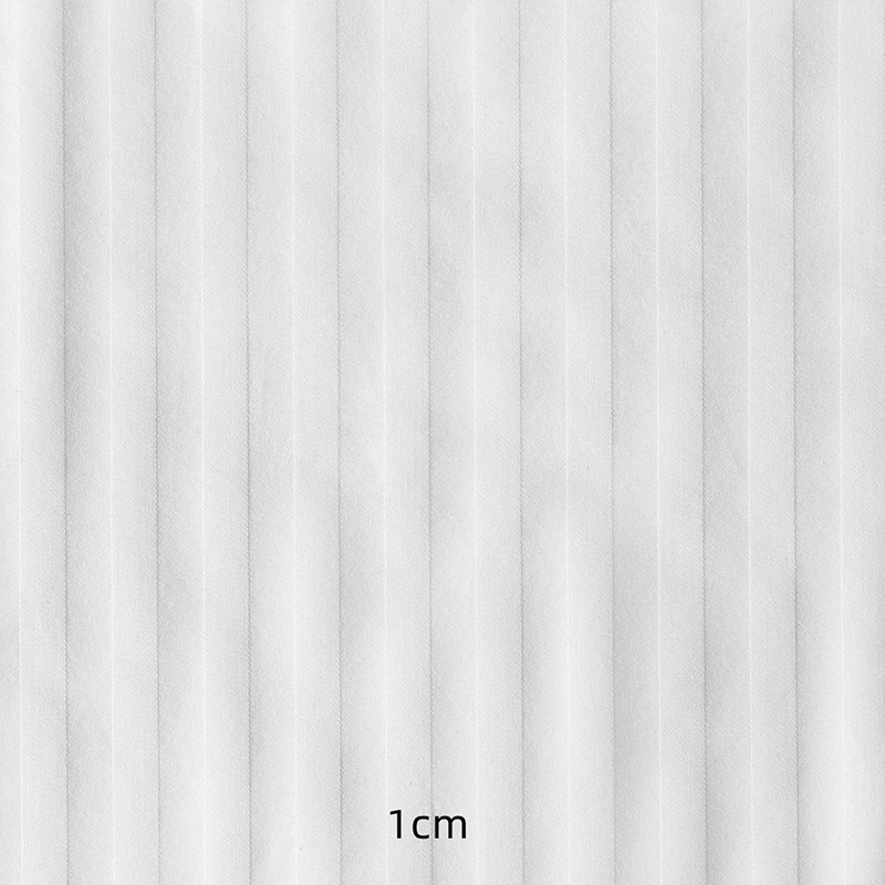 Ren bomull 300tc satengstripe hotellarkstoffmateriale